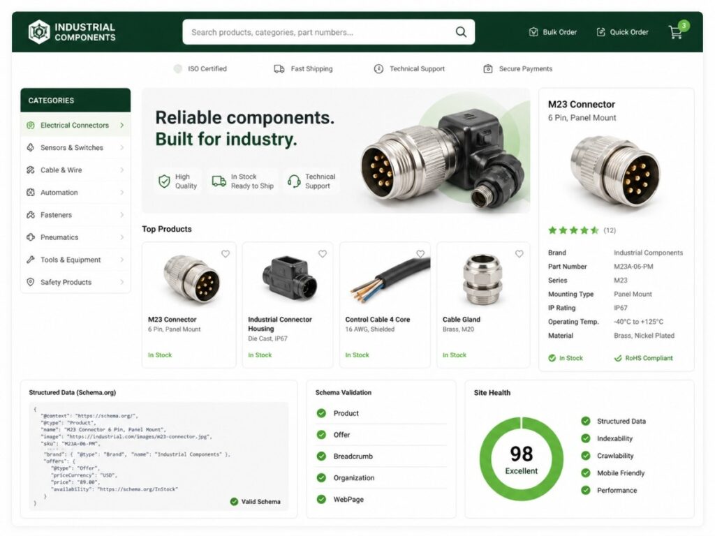 B2B Ecommerce Website