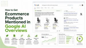 How to Get Ecommerce Products Mentioned in Google AI Overviews